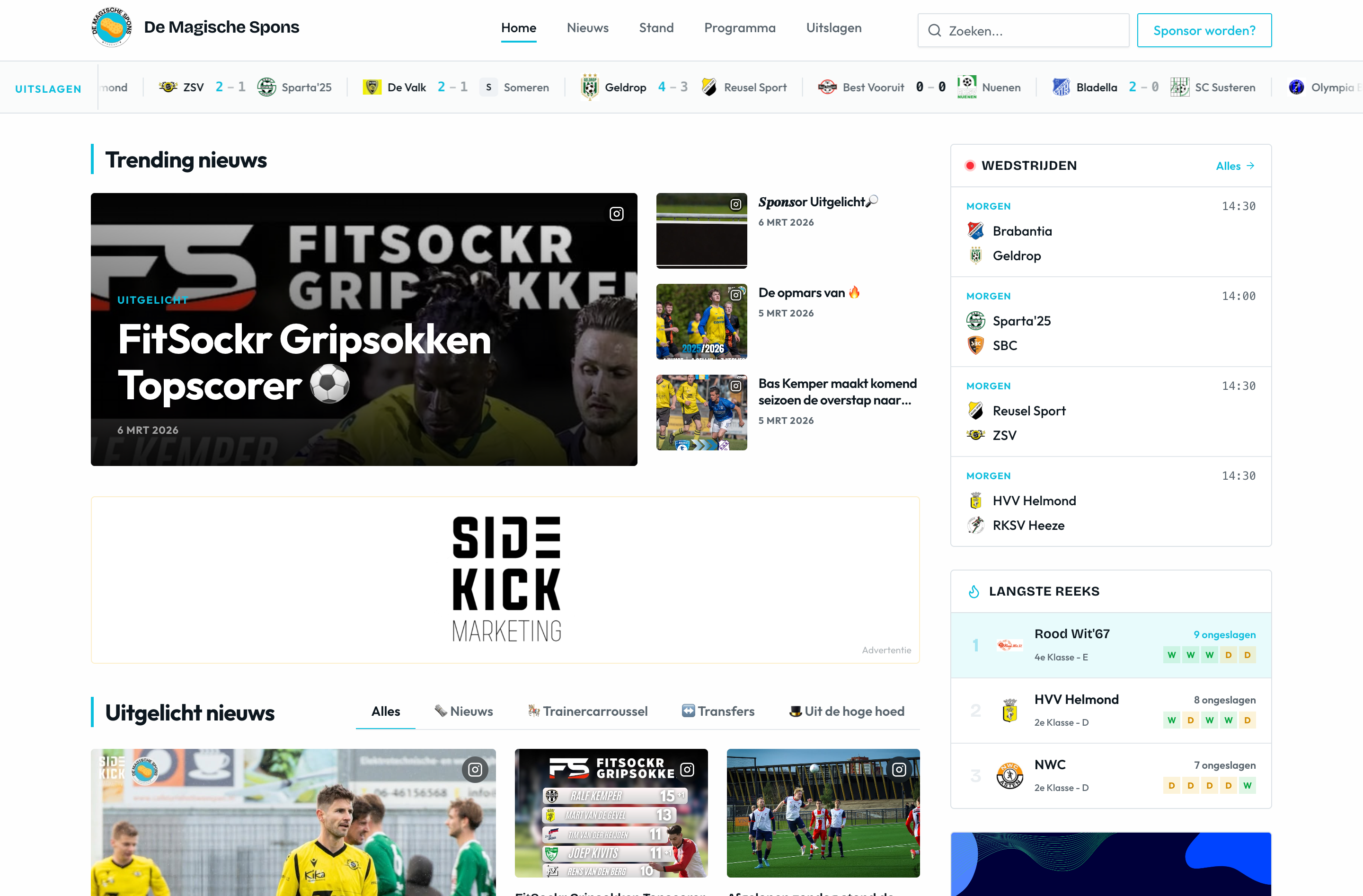 De Magische Spons - Web App